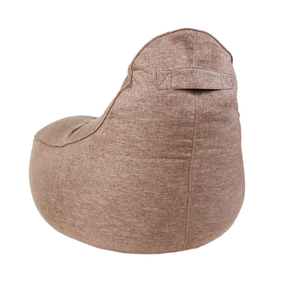 Image Title Ringo Bean Bag Sofa in Coffee Brown - Ministry of Chair